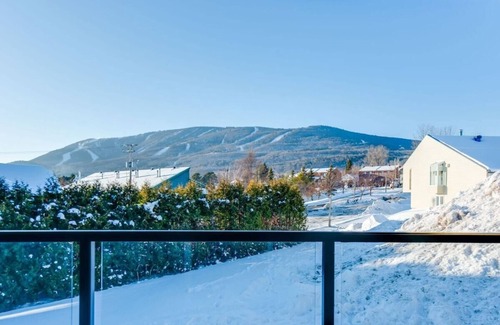 Saint Ferreol les Neiges Cabaña | Familiale 69 - Beautiful views of Mont Sainte-Anne in all seasons