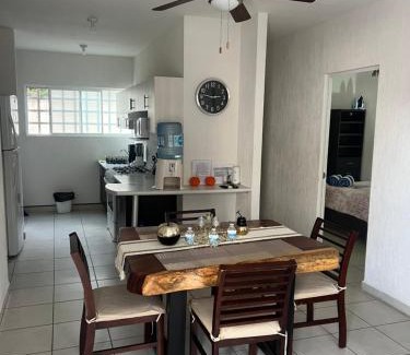 Puerto Juarez Apartamento | FAMILIAR DEPARTAMENTO EQUIPADO
