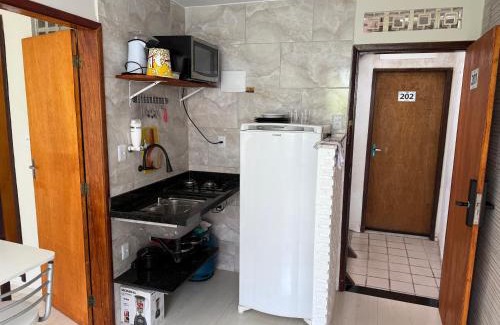 Boca do Rio Apartamento | Familiar um quarto