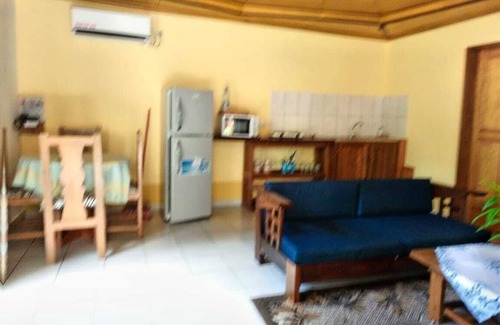 Kribi Apartamento | Apartamento-Familiar-Baño en la habitacion-Vista al Jardín