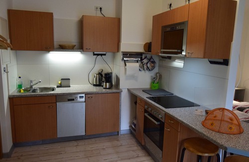 Oberhavel Apartamento | Family apartment directly at the playground with terrace