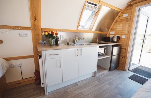 Northallerton Cabina | Grande-Hot Tub-Cabaña-Baño con ducha