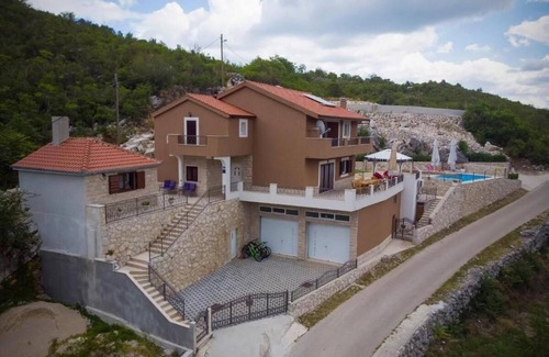 Biokovsko Selo Casa | Casa familiar con piscina Zagvozd, Zagora (K-20945)