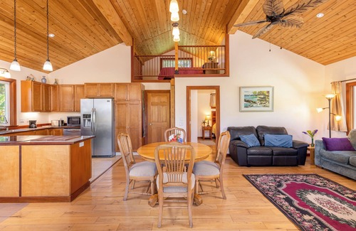 Hawi Cabaña | Cottage con vista al mar, ideal para familias y romántico, en una finca privada de 10 acres