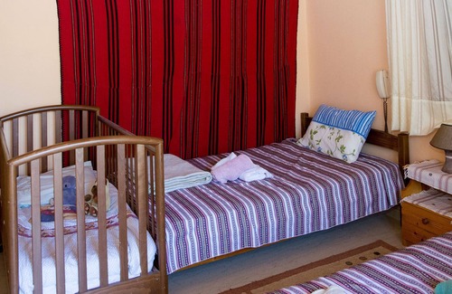 Kokkini Chani Cabaña | Casa familiar con jardín privado cerca de la playa