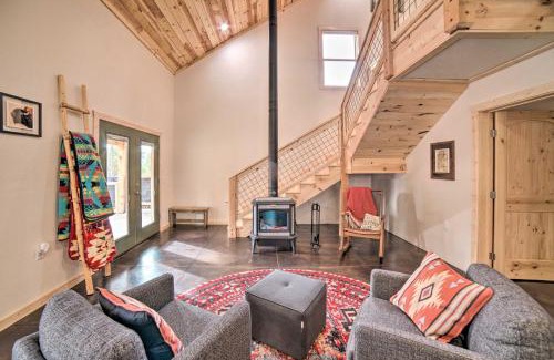 Angel Fire Casa | Family Home with Fire Pit and Grill about 1 Mi to Slopes!