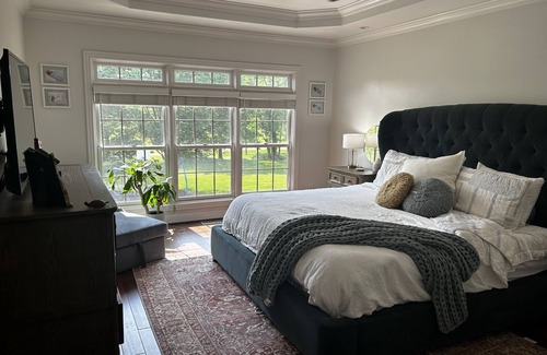 Georgetown Casa | Family home with large deck with a beautiful view of golf course.