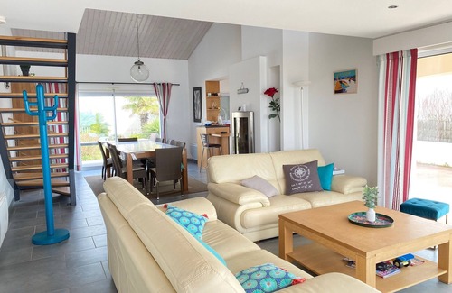 Bretignolles-sur-Mer Casa | Villa familiar con piscina privada climatizada, a 800m de la playa, WiFi