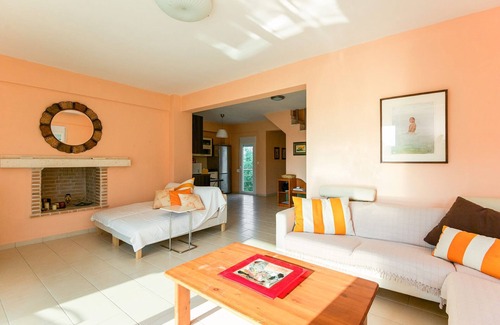 Nea Potidaia Villa | Villa familiar justo en frente de la playa, aislada con vista excepcional