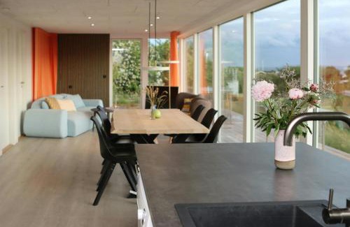 Skødshoved Strand Casa | Family Villa With Panoramic View Of Aarhus Bay
