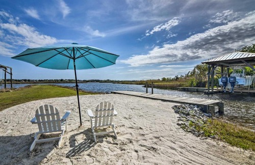Pass Christian Casa | Family Waterfront Getaway with Pool and Boat Dock