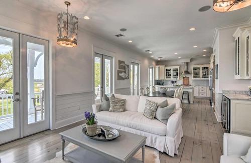 Pass Christian Casa | Family Waterfront Getaway with Pool and Boat Dock