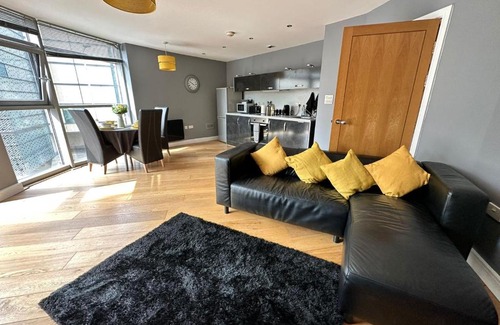 Cardiff City Centre Apartamento | Fantastic and modern city centre flat with FREE parking!