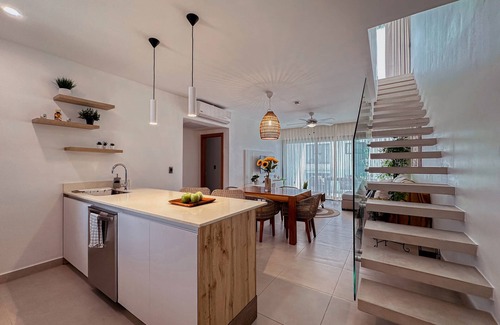 El Cortecito Apartamento | Fantastic Beach Penthouse With Rooftop BBQ