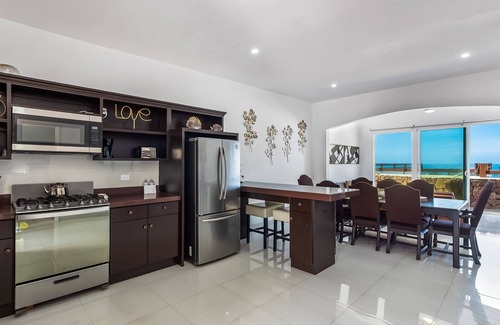 La Paloma Casa | Fantastic dog-friendly home with heated pool, hot tub, partial ocean view, patio