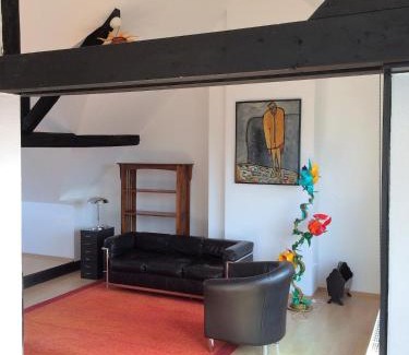 Krefeld Apartamento | Fantastic duplex apartment with terrace