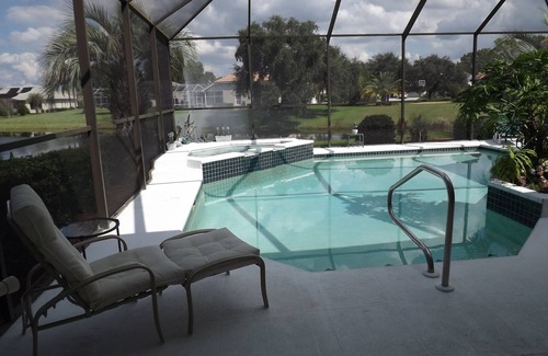 Brooksville Villa | Fantástica villa familiar con amplia piscina a 10 minutos de las playas de la costa del golfo