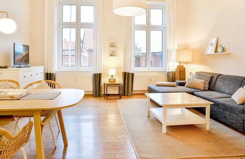 Tribseer Vorstadt Apartamento | Apartamento 2 habitaciones balcón Apartment House - Apartment House Tribseer Damm