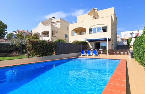 Creixell Casa | Fantástica casa con vistas al mar y piscina privada