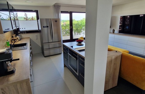 Bad Salzuflen Apartamento | Fantastic view - penthouse, air conditioning, roof terrace in Bad Salzuflen