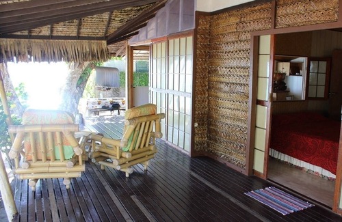 Nu'urua Casa | Bungalow-Familiar-Baño en la habitacion-Vista al Mar