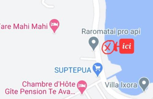 Uturoa Casa | FARE Miti en bord de mer Fare Tepua Lodge