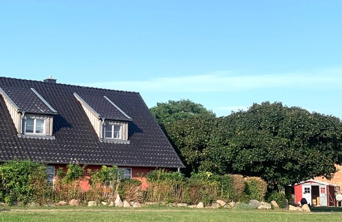 Reinberg Apartamento | Farm cottage with terrace and fireplace near Stahlbrode