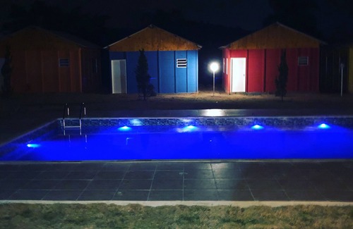 Atibaia Chalet De Esquí | Granja estancia rancho en la puesta del sol