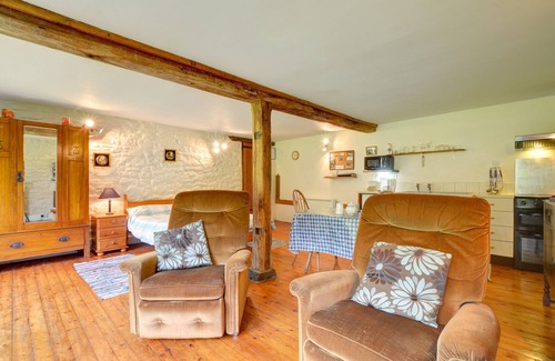 Builth Wells Casa | Farm Studio - Una Habitación Casa, Capacidad 2