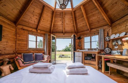 Saxmundham Casa | Farm View Cabin, Kelsale