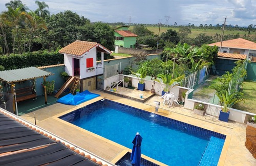 Mogi das Cruzes Casa | Farm with heated pool, close to Club Med Paradise Mogi das Cruzes SP
