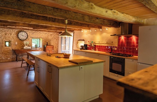 Sainte-Alvere-Saint-Laurent-les-Batons Casa | Casa de lujo con vista excepcional piscina climatizada, jacuzzi, sauna