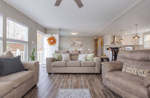 Wilkesboro Casa | Farmhouse inspired 3-bedroom open concept house with panoramic views!