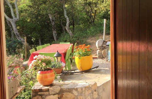 Argeles-sur-Mer Cabaña | Casa de campo entre mar y montañas en Argelès-sur-Mer en un lote con árboles de 3 hectáreas