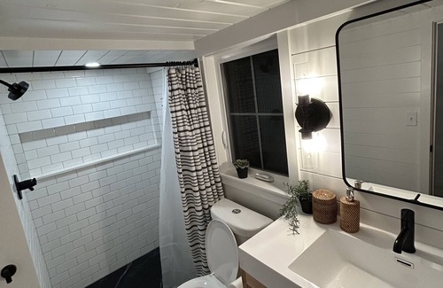 Modesto Otro | Farmhouse styled Tiny Home located inside beautiful private gated estate!