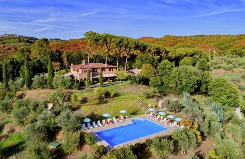 Popoltaio-Schiacciato Casa | Farmhouse with air conditioning, private terrace and pool