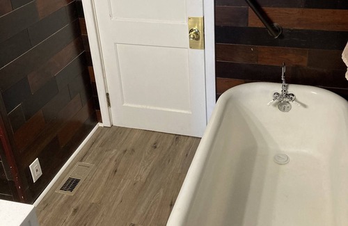 Johnson City Casa | Farmhouse with game room, creek and fire pit