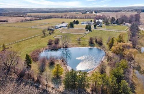 Elkhorn Casa | Farmhouse with Heated Pool on almost 160 Acres