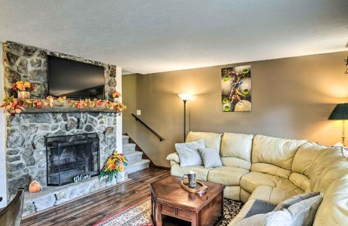 Farmington Casa | Farmington A-Frame with Lake Access and Fire Pit!