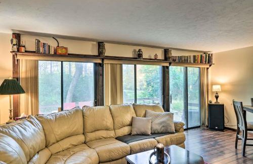 Farmington Casa | Farmington A-Frame with Lake Access and Fire Pit!
