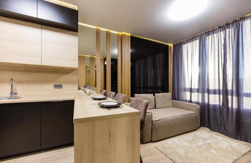 Shevchenkivs'kyi District Apartamento | Fayna Town - Loft Black - Nyvky