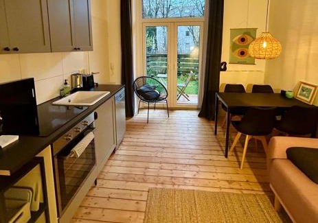 Bochum-Innenstadt Apartamento | FeelsLikeHome - Stylische und zentrale Altbauwohnung mit Terrasse&Garten