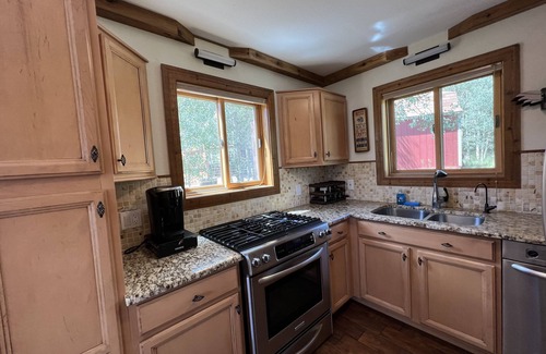 Indian Mountain Cabina | Fenced in Mountain Cabin. Welcome to Camp Loon.