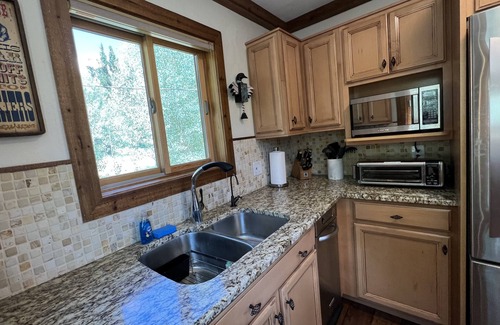Indian Mountain Cabina | Fenced in Mountain Cabin. Welcome to Camp Loon.