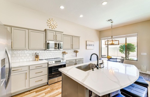 Surprise Farms Casa | Fenced Pool & Patio: Newly Updated Surprise Home
