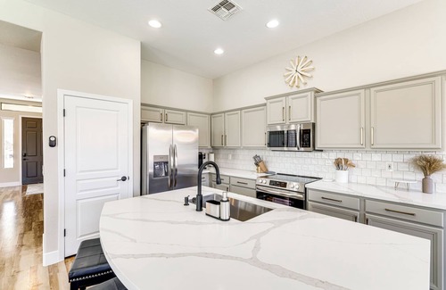Surprise Farms Casa | Fenced Pool & Patio: Newly Updated Surprise Home