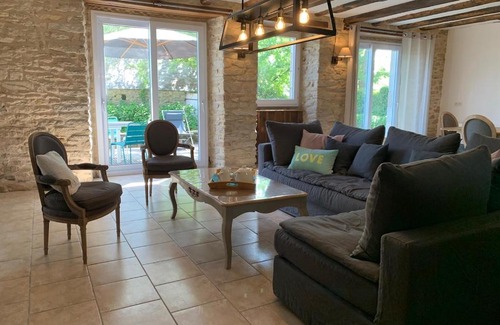Ferel Apartamento | FEREL Longère near beaches, 12 people, heated pool