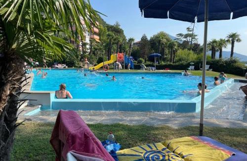 Bissone Apartamento | Ferien am Luganer See mit Seesicht