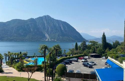 Bissone Apartamento | Ferien am Luganer See mit Seesicht
