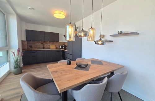 Norden Apartamento | Ferienappartment Hafenblick - Herzlich Willkommen in der Zauberhaften Ferienwohnung Hafenblick!